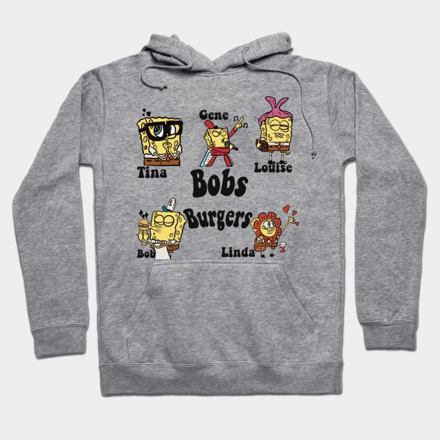 Bobs burgers #59 Hoodie by SugarSaltSpice